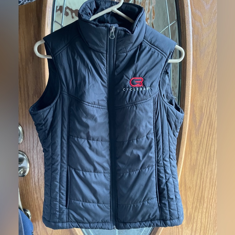 CycleBar Women's black vest